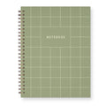 Grid Journal: Lined Notebook