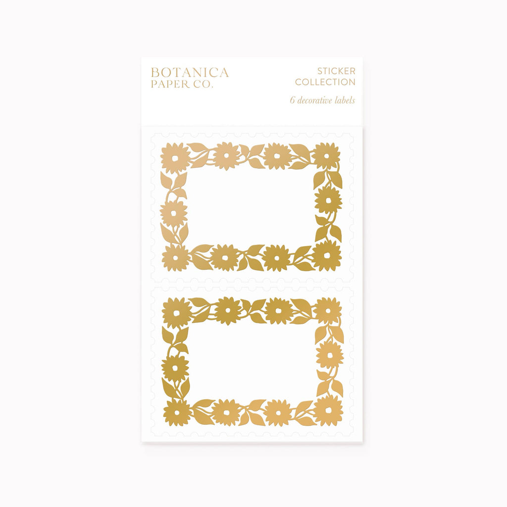 Daisy Decorative Labels