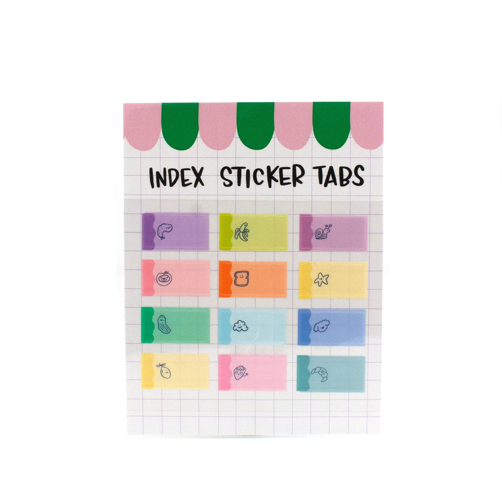 Planner Index Sticker Tabs - Stuff #1