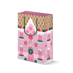 Pink Gingerbread House  - Gift Bag