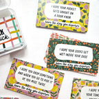 Parking Notes - Set of 30 Double Sided Notes