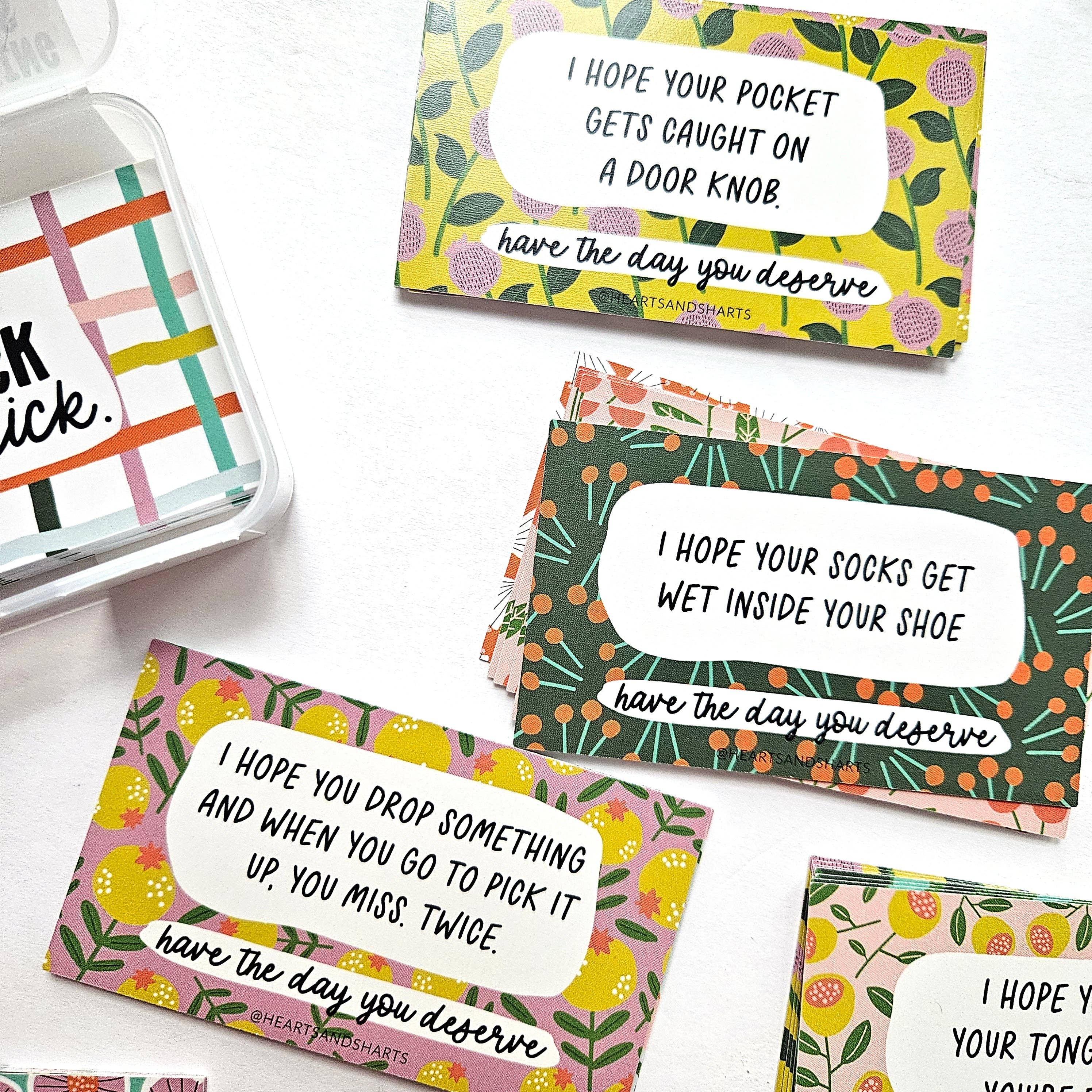 Parking Notes - Set of 30 Double Sided Notes