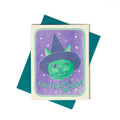 Birthday Witch - Risograph Card