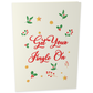 Jingle Balls Funny Christmas Card