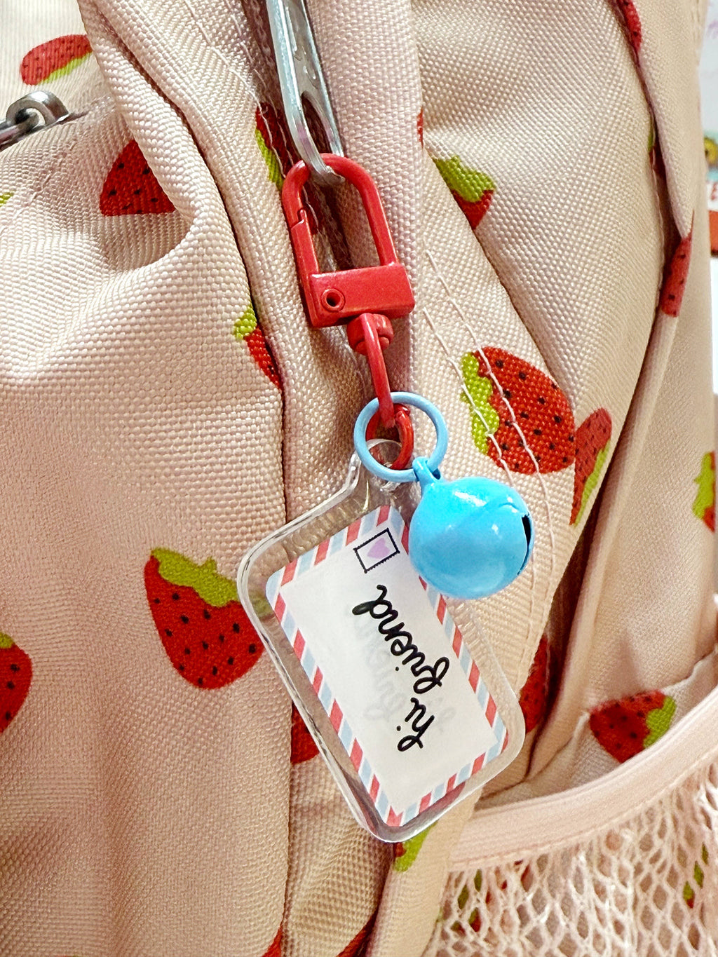 Pen Pal Envelope Mini Bag Charm