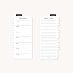 Dry Erase Meal Planner Dashboard
