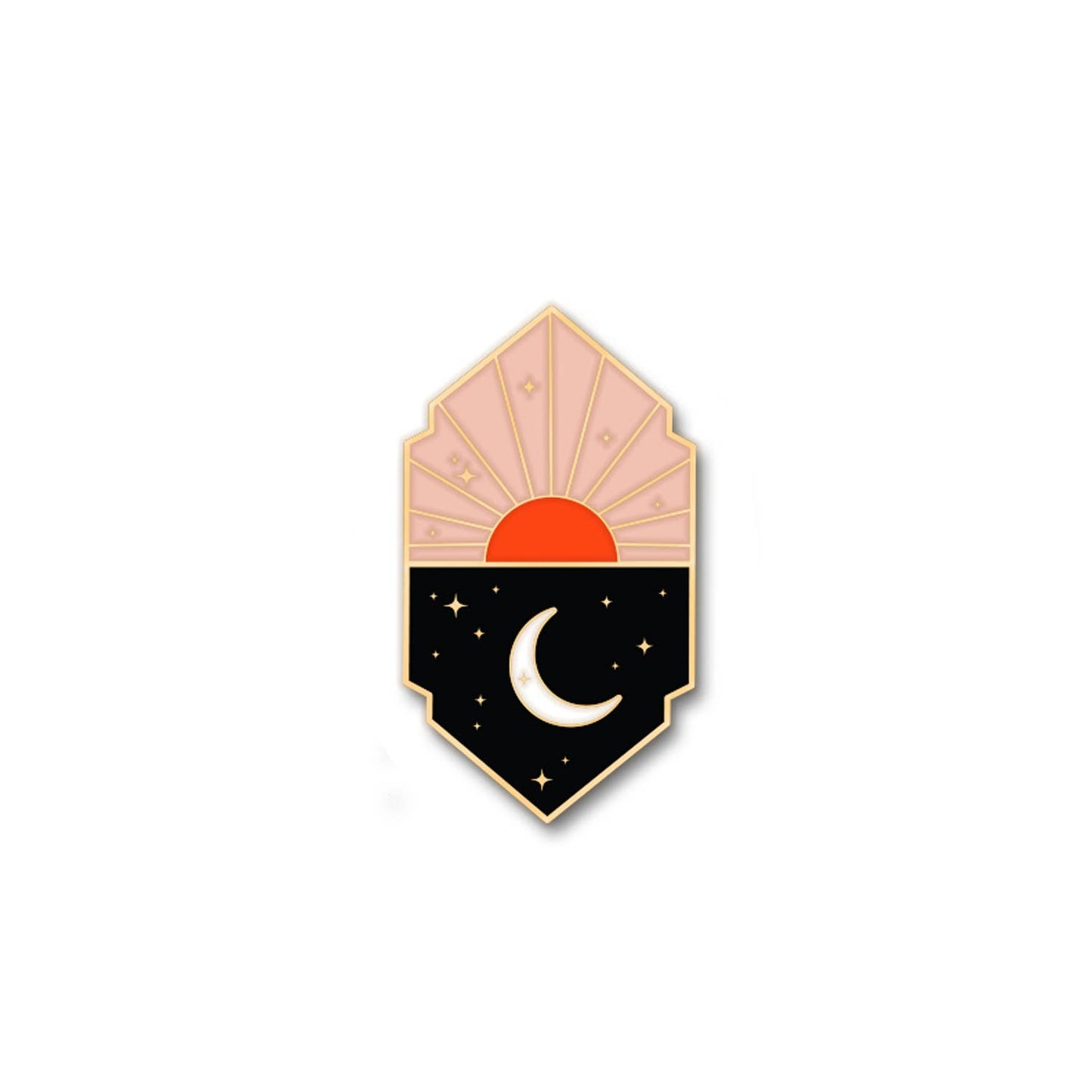 Sun & Moon Enamel Pin