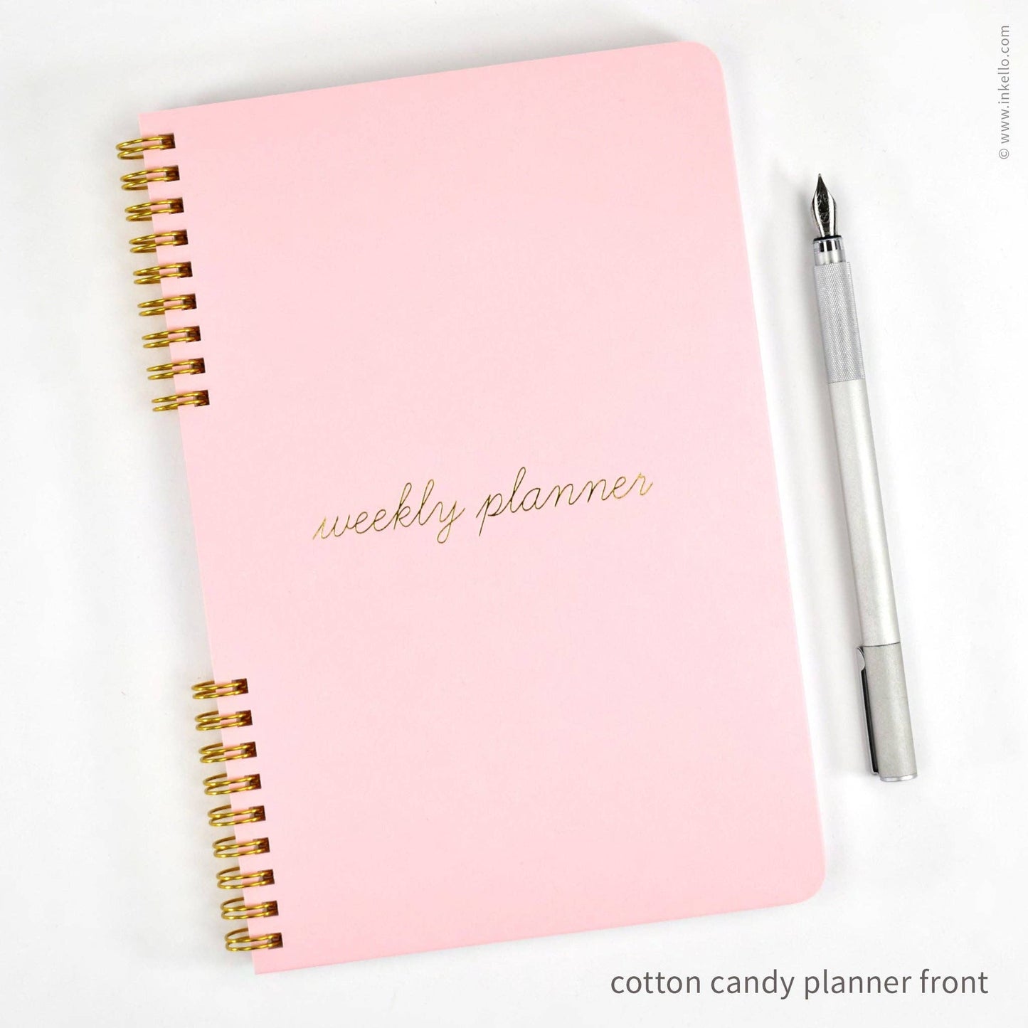 Perpetual weekly planner- Cotton Candy