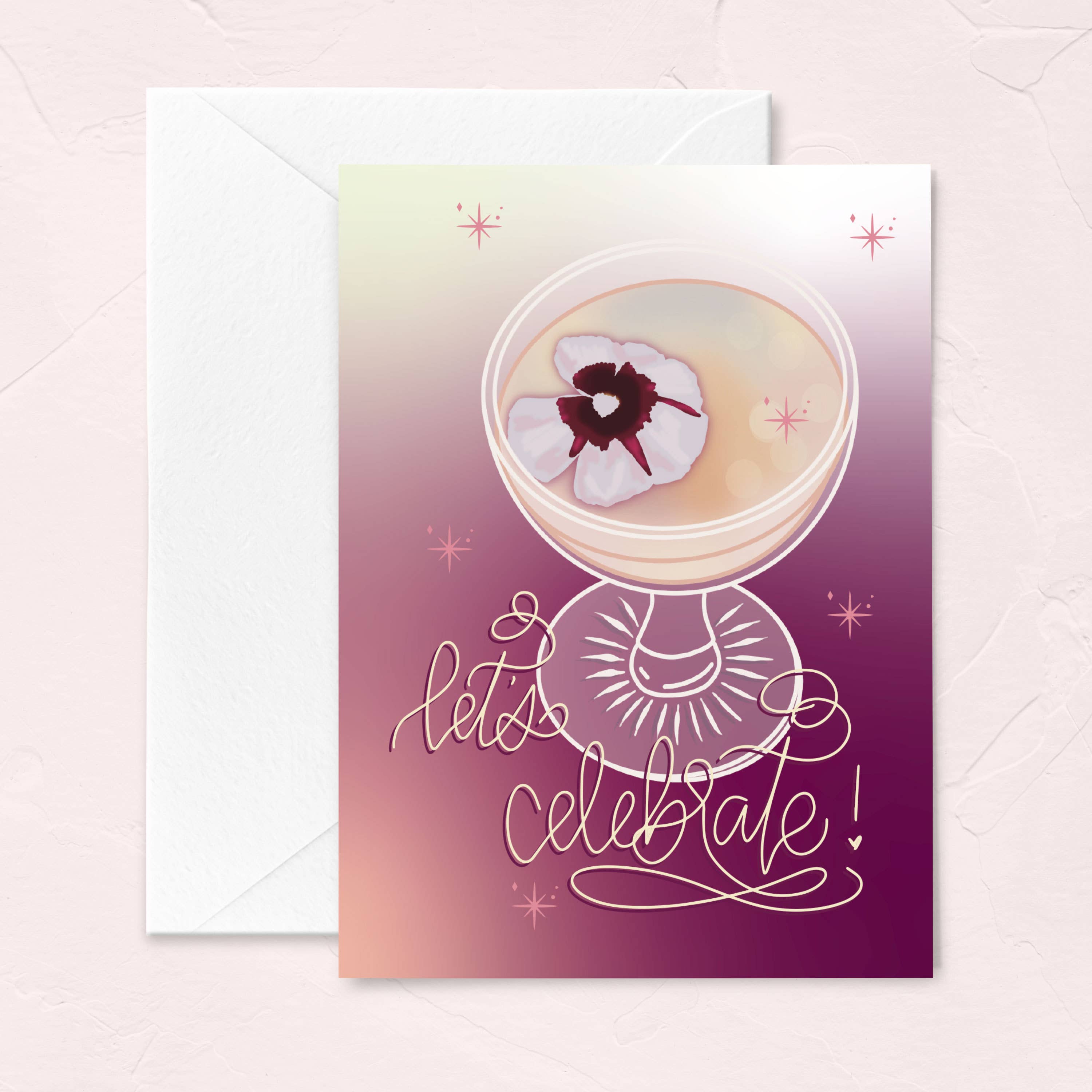 Celebrate Cocktail Card