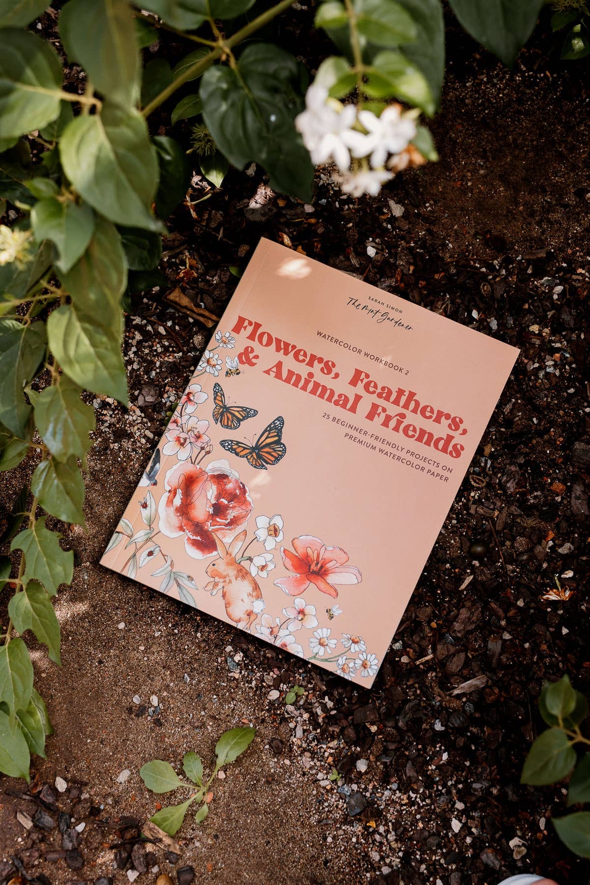 Watercolor Workbook 2: Flowers, Feathers, & Animal Friends