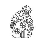 Fall Harvest Mini Coloring Book