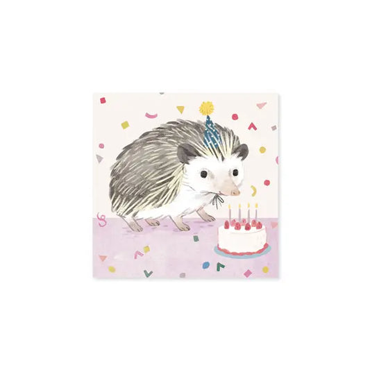 Hedgehogs Mini Pop-Up Card