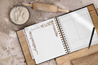 Around Our Table: Blank Recipe Book with Recipe Cards