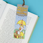Rainy Reading Goose Bookmark
