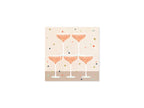 Mini Pop-up Card with Champagne Bottle & Glasses- Cheers!