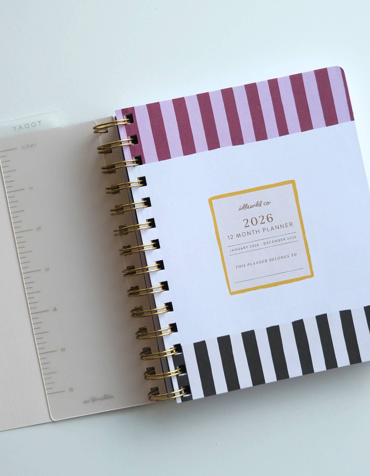 Painted Stripes 2026 Planner