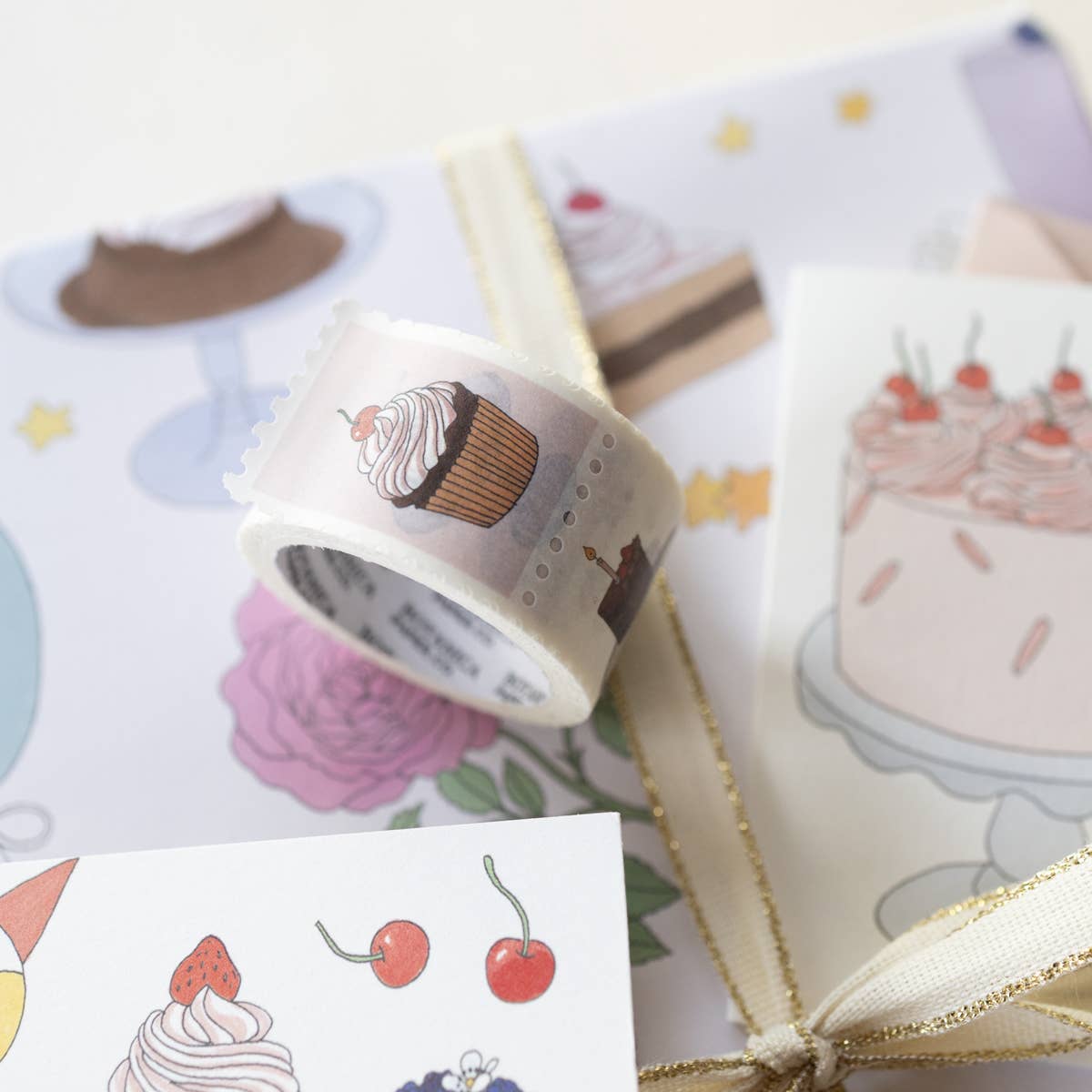 Birthday Treats Perforated Washi Tape