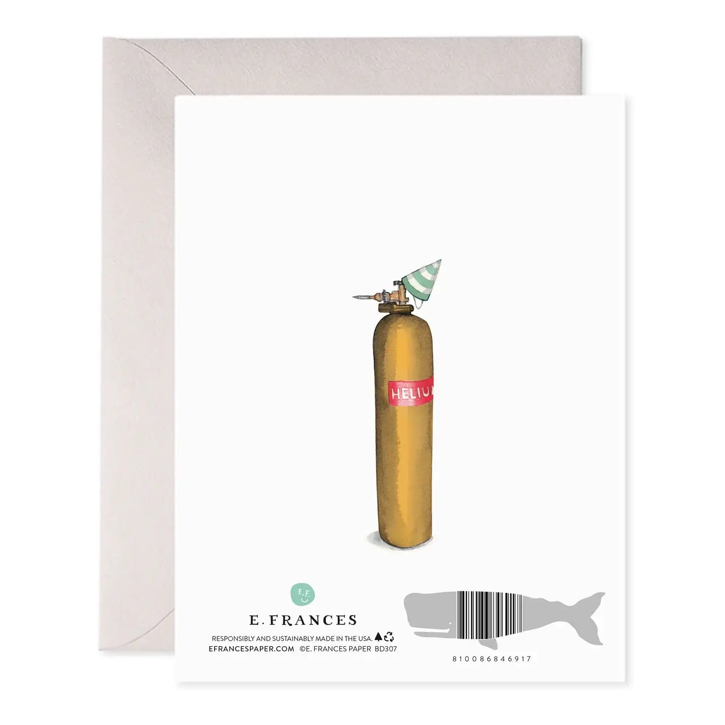 Helium 90 Birthday Greeting Card