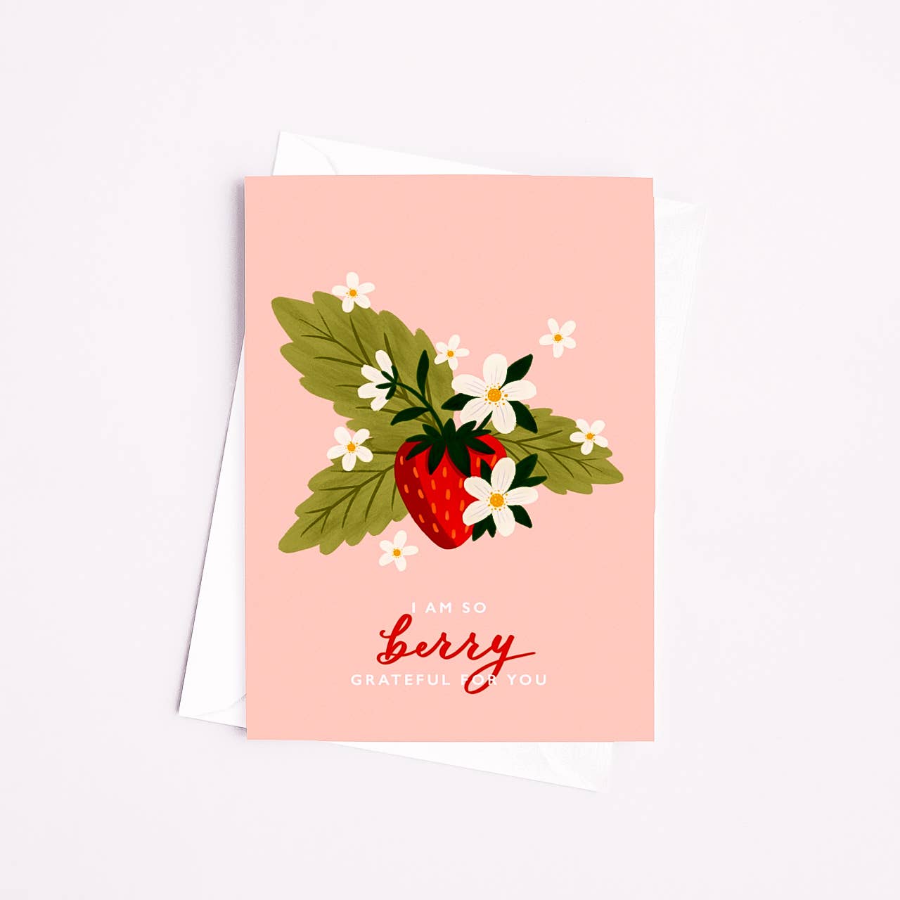 Berry Grateful Card