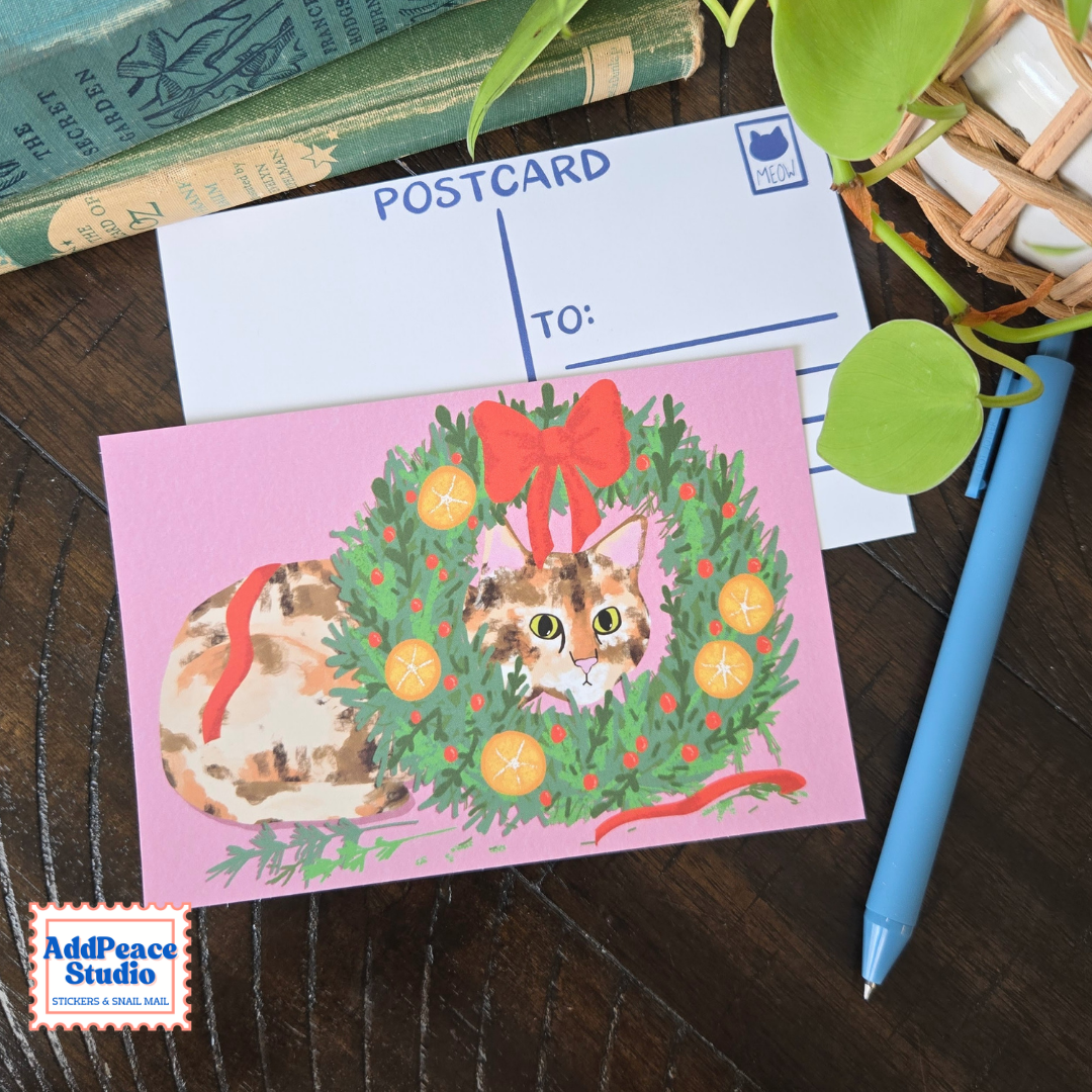 Cats and Crafts Postcards - Set of 12