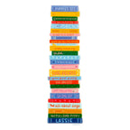 Dog Book Stack Transparent Bookmark