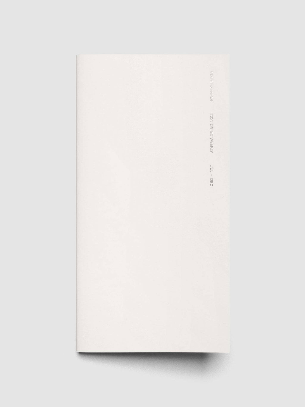 2027 Dated Travel Notebook Set | Weekly Horizontal | A5 Slim