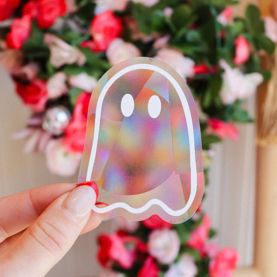Ghost Mini Suncatcher Sticker