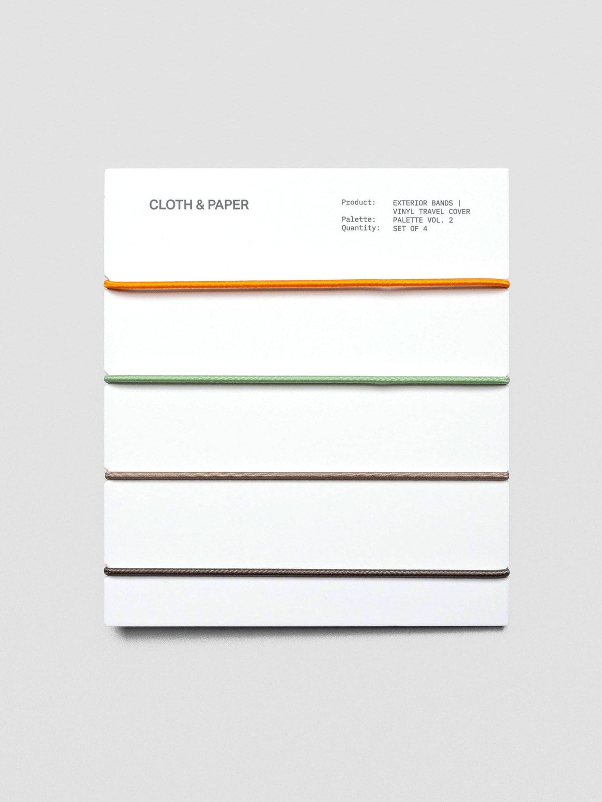 Exterior Bands for Vinyl Travel Cover