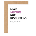 Make Mischief New Year Card