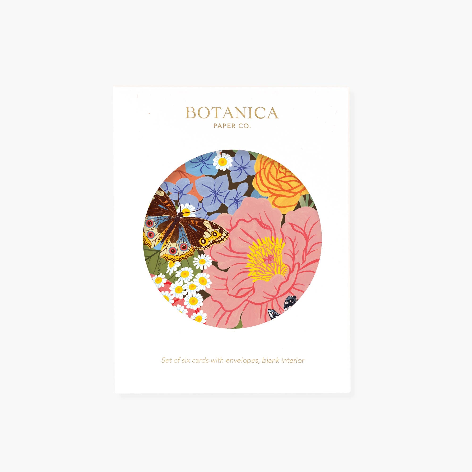 Garden Flora Greeting Card Set
