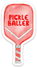 Pickleballer Sticker