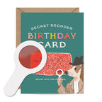 Decoder Card - Birthday Dog Detective