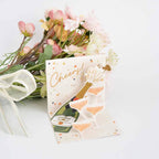 Mini Pop-up Card with Champagne Bottle & Glasses- Cheers!