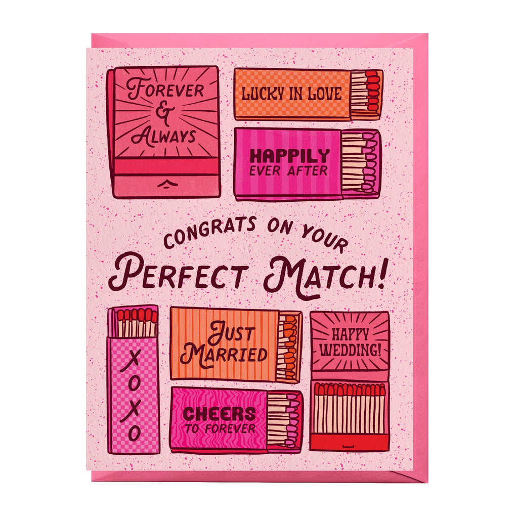 Perfect Match Wedding & Engagement Card