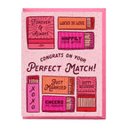 Perfect Match Wedding & Engagement Card