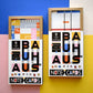 Bauhaus Inspired Note Card Set of 6