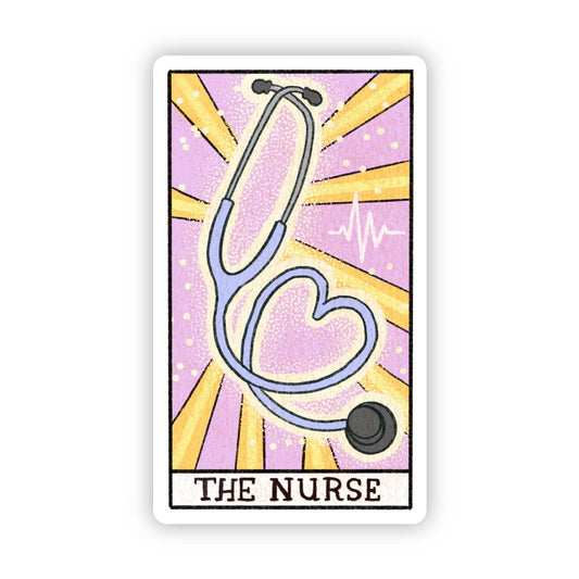 The Nurse Tarot Card Sticker