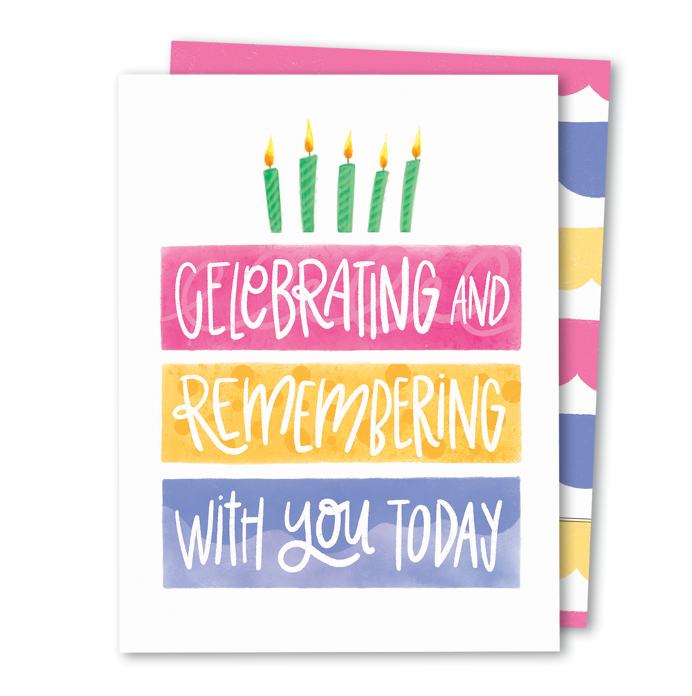 Celebrting & Remembering Card