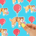 Balloon Puppy Sticker