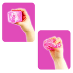 Fun Doh Sparkle Squishy Cube