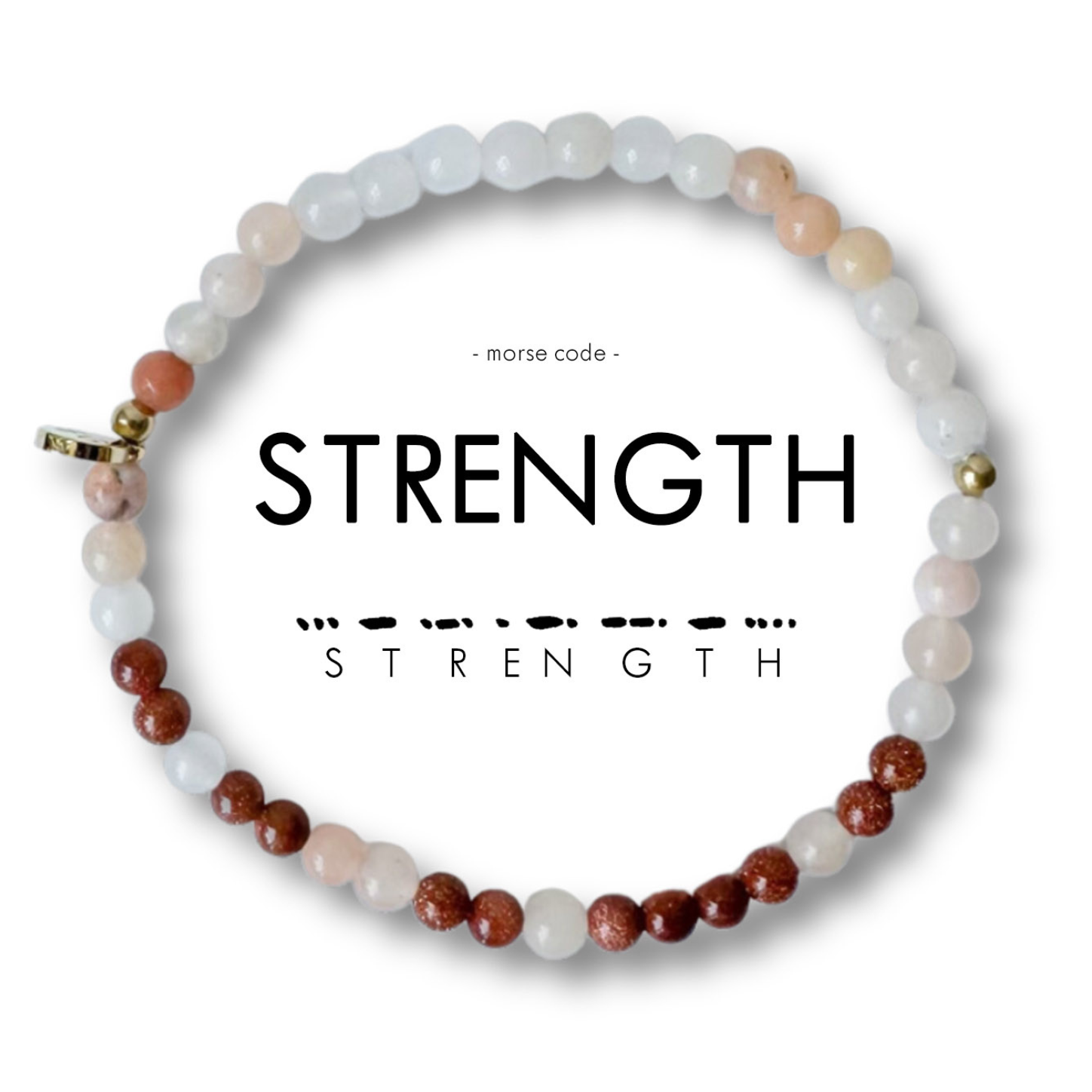 Morse Code Bracelet | STRENGTH