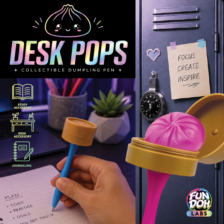Fun Doh Squishy Dumpling Pen