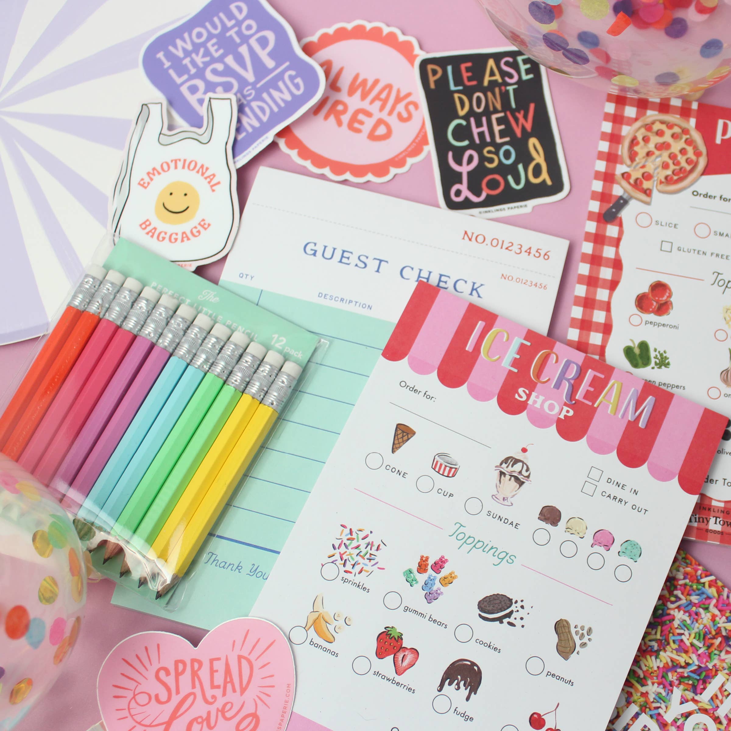 Inklings Tiny Town™ Play Notepad - Ice Cream Shop