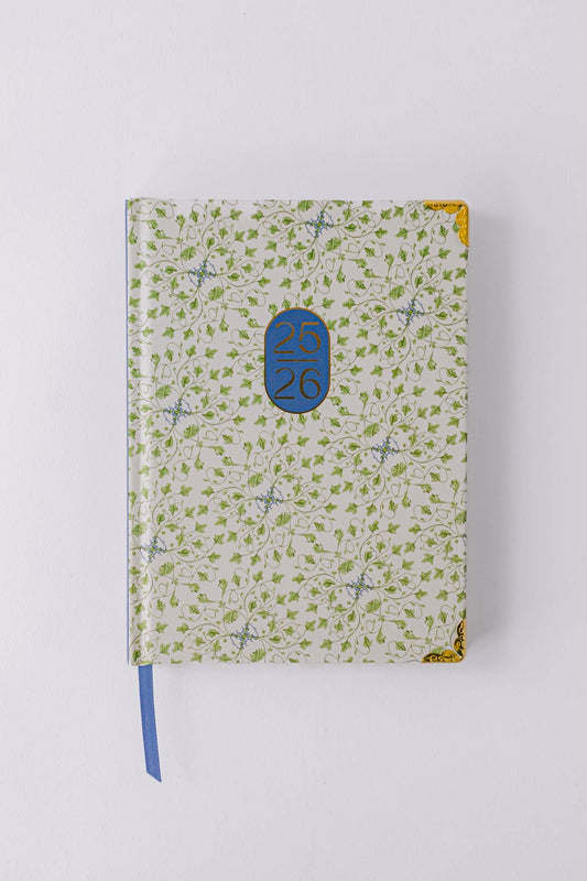 2026 Vine Pattern 17-Month Medium Bound Planner