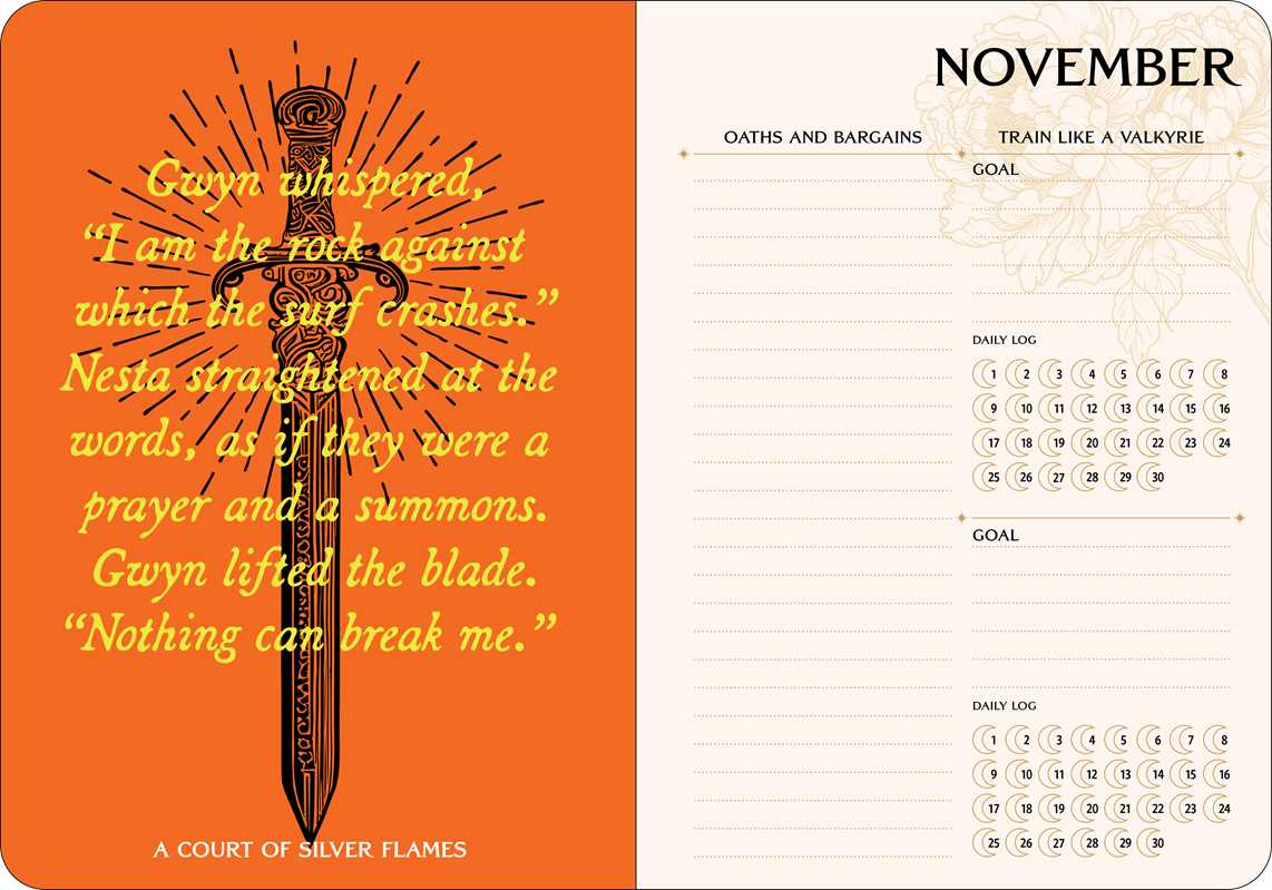 Court of Thorns and Roses 2027 Monthly/Weekly Planner Calendar by Sarah J.  Maas