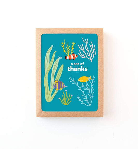 Sea of Thanks Greeting Card Box Set