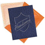 Happy Birthday Handsome Letterpress Card