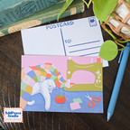 Cats and Crafts Postcards - Set of 12