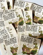 How to Drive Sticker - Funny Bumper Sticker