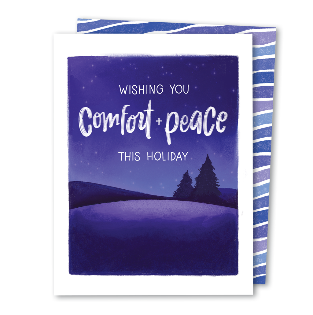 Comfort & Peace Holiday Card